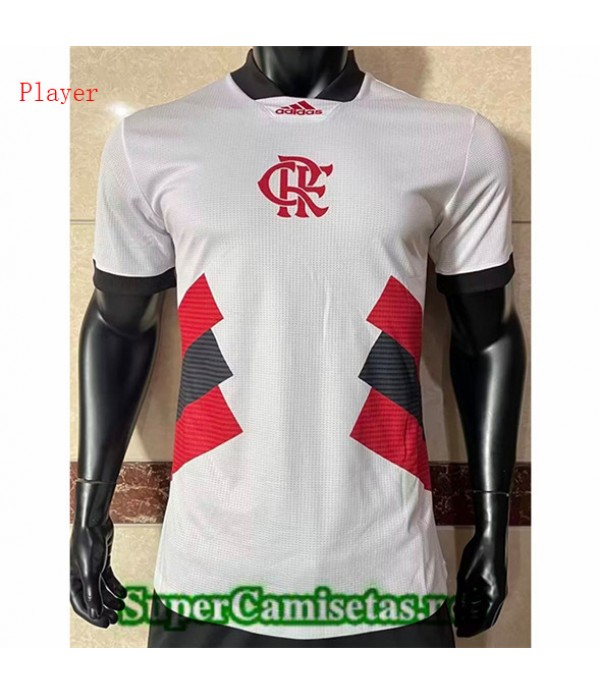 Tailandia Equipacion Camiseta Player Flamengo édition Spéciale Blanc 2023 2024 Tienda