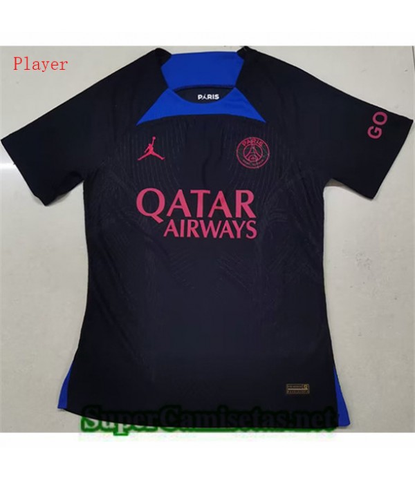Tailandia Equipacion Camiseta Player Psg Paris Training Noir 2023 2024 Tienda