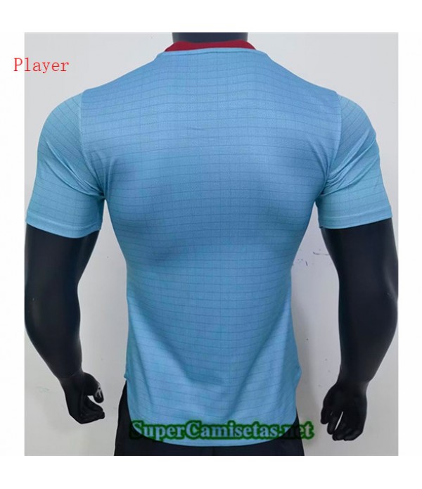 Tailandia Equipacion Camiseta Player Real Madrid Blue 2023 2024 Diseño