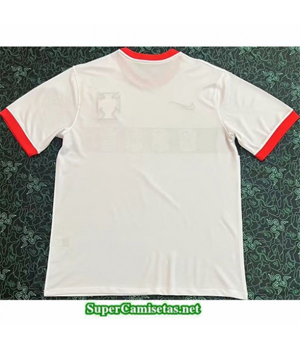 Tailandia Equipacion Camiseta Portugal Édition Spéciale Blanc 2023 2024 Tienda