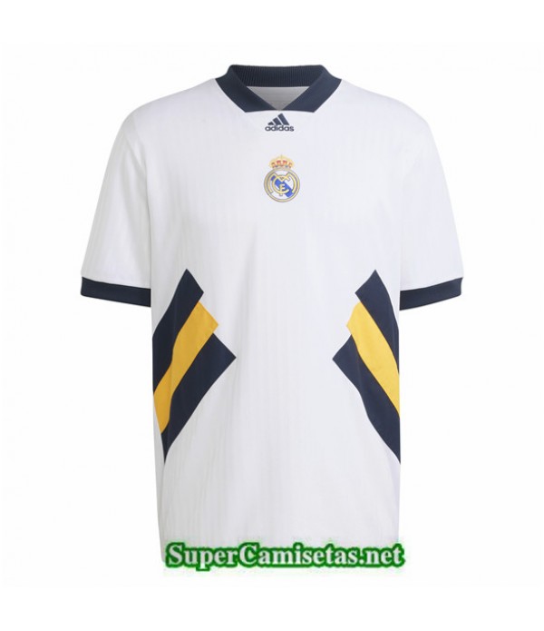 Tailandia Equipacion Camiseta Real Madrid Icon Bla...