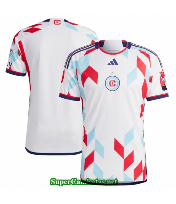 Tailandia Exterieur Equipacion Camiseta Chicago Fire Blanc 2023 2024 Buscar