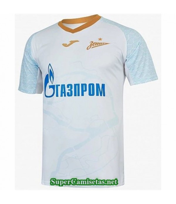 Tailandia Exterieur Equipacion Camiseta Zenit St Petersburg Blanc 2023 2024 Outlet