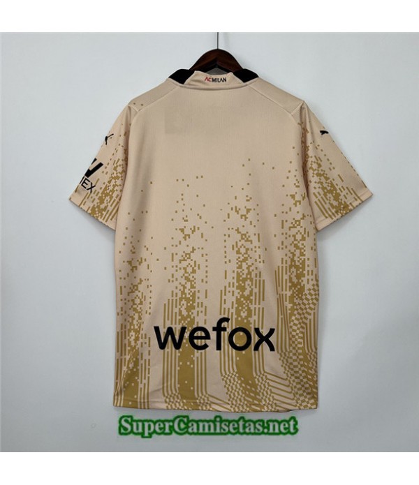 Tailandia Equipacion Camiseta Ac Milan Portero Especial Amarillo 2023/24