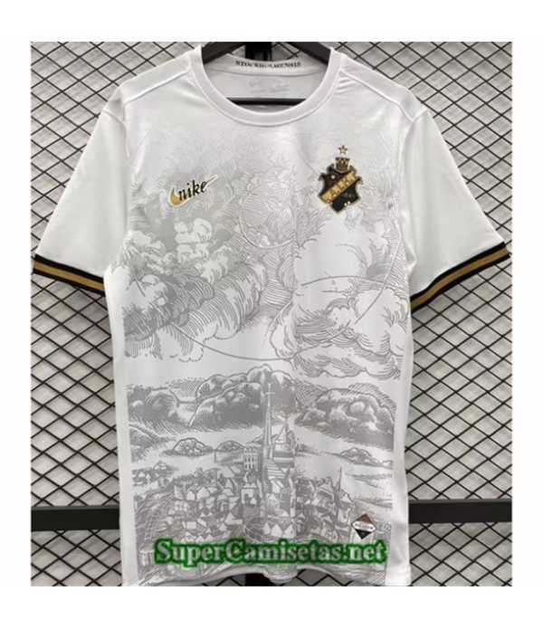 Tailandia Equipacion Camiseta Aik Solna Blanco 2023/24