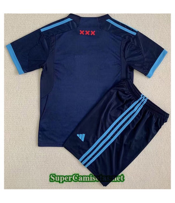 Tailandia Equipacion Camiseta Ajax Niño Azul 2023/24