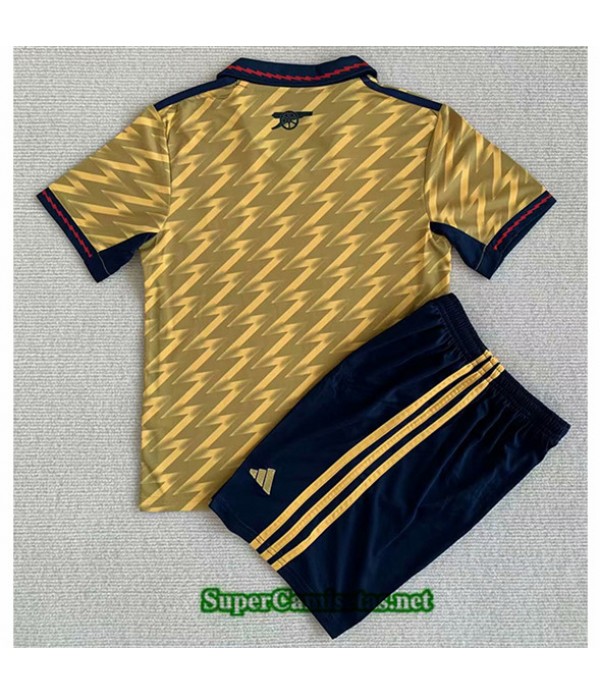 Tailandia Equipacion Camiseta Arsenal Enfant Jaune 2023/24