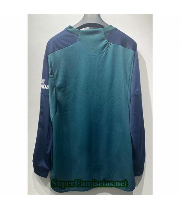 Tailandia Equipacion Camiseta Arsenal Manga Larga Verde 2023/24