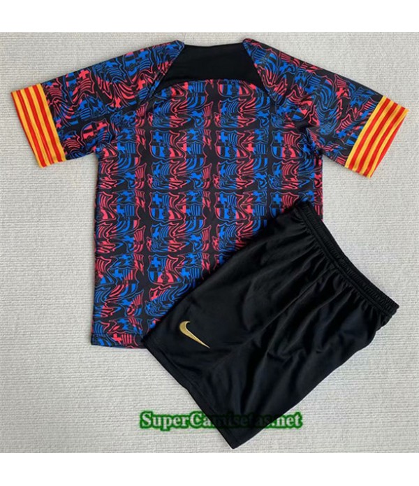 Tailandia Equipacion Camiseta Barcelona Enfant Édition Spéciale Noir 2023/24