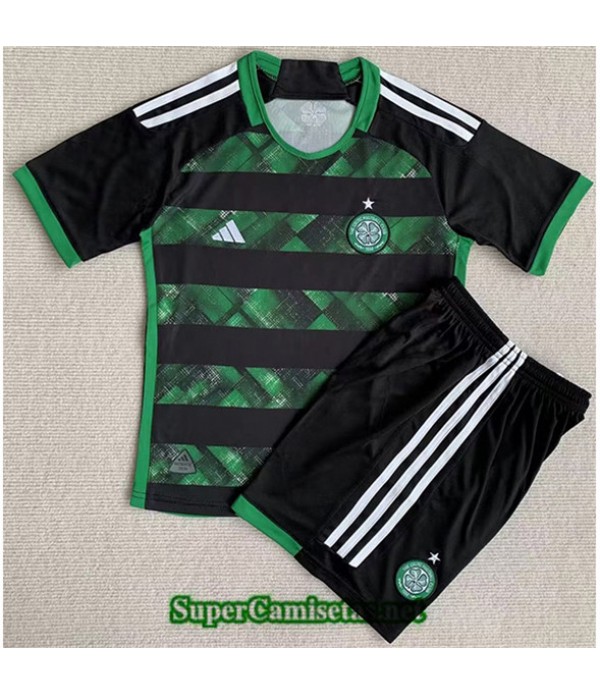 Tailandia Equipacion Camiseta Celtic Fc Niño Verde 2023/24