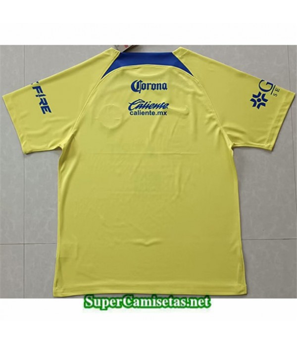 Tailandia Equipacion Camiseta Club America Amarillo 2023/24