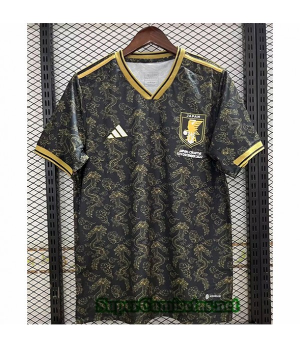 Tailandia Equipacion Camiseta Japon Negro Camo 2023/24