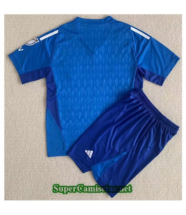 Tailandia Equipacion Camiseta La Galaxy Niño Portero Azul 2023/24