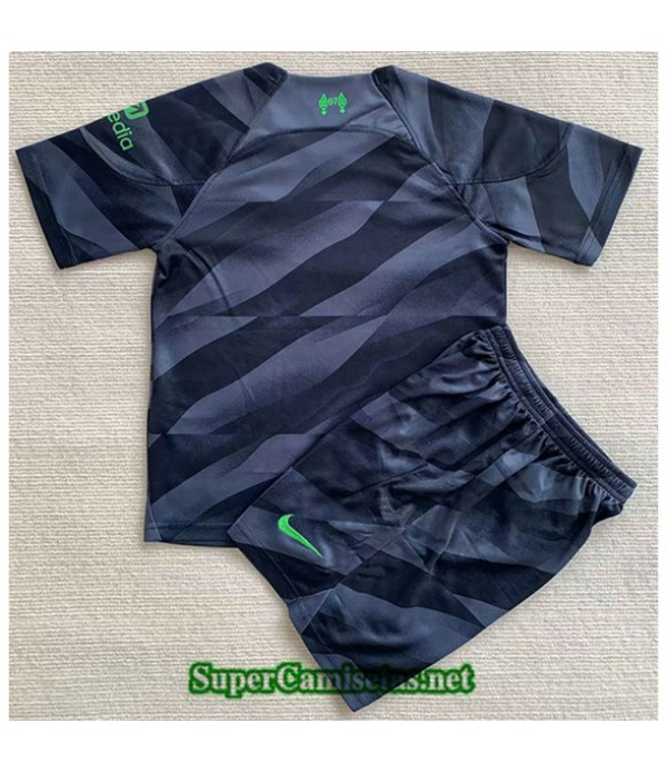 Tailandia Equipacion Camiseta Liverpool Niño Portero 2023/24