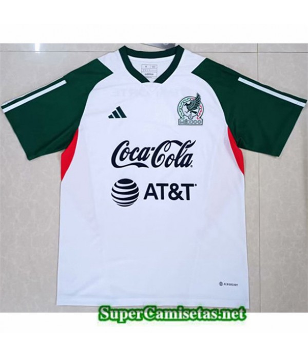Tailandia Equipacion Camiseta México Training Blanco 2023/24