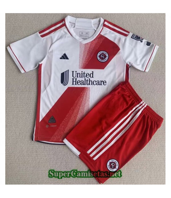 Tailandia Equipacion Camiseta New Inglaterra Revolution Niño 2023/24