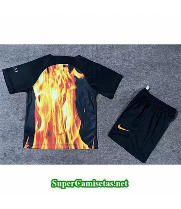 Tailandia Equipacion Camiseta Psg Niño Especial Negro 2023/24