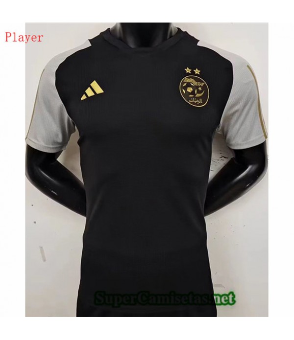 Tailandia Equipacion Camiseta Player Argelia Negro 2023/24