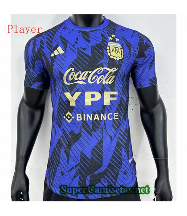 Tailandia Equipacion Camiseta Player Argentina Pre Match Training 2023/24