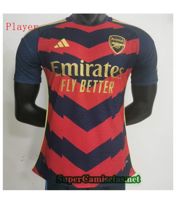 Tailandia Equipacion Camiseta Player Arsenal Rojo/...