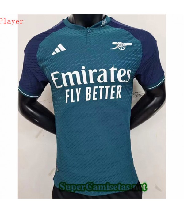 Tailandia Equipacion Camiseta Player Arsenal Verde 2023/24