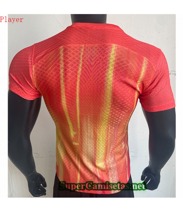 Tailandia Equipacion Camiseta Player Barcelona Rojo 2023/24