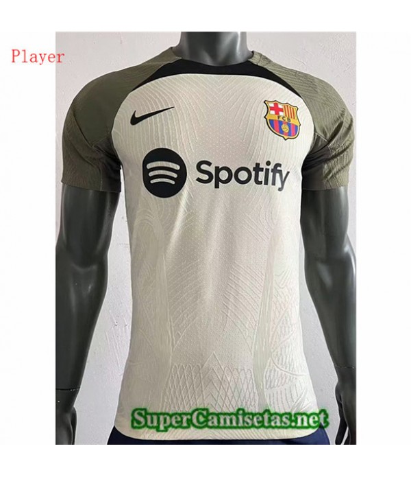 Tailandia Equipacion Camiseta Player Barcelona Training Blanco 2023/24