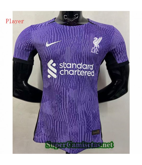 Tailandia Equipacion Camiseta Player Liverpool Pú...