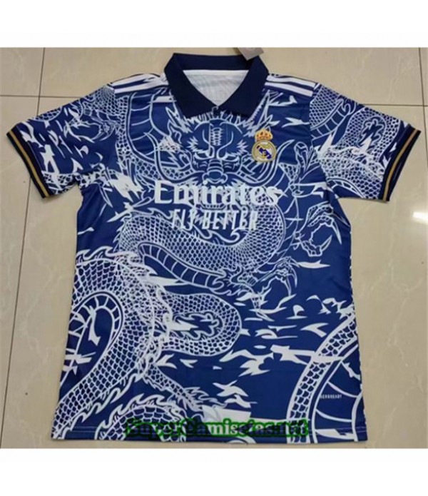 Tailandia Equipacion Camiseta Real Madrid Dragon A...