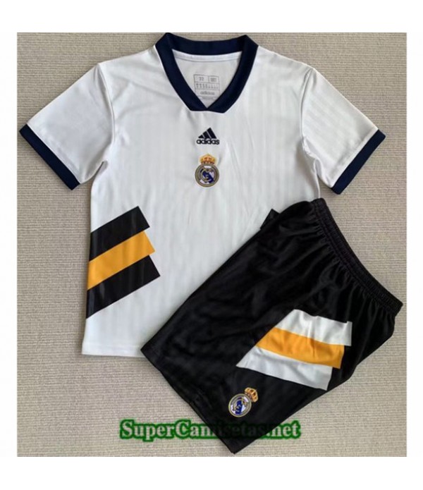 Tailandia Equipacion Camiseta Real Madrid Niño Edición Especial Blanco 2023/24