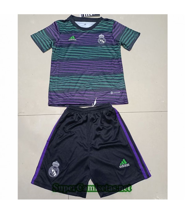 Tailandia Equipacion Camiseta Real Madrid Niño Tr...