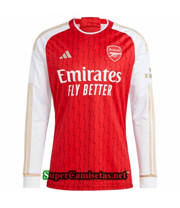 Tailandia Primera Equipacion Camiseta Arsenal Mang...