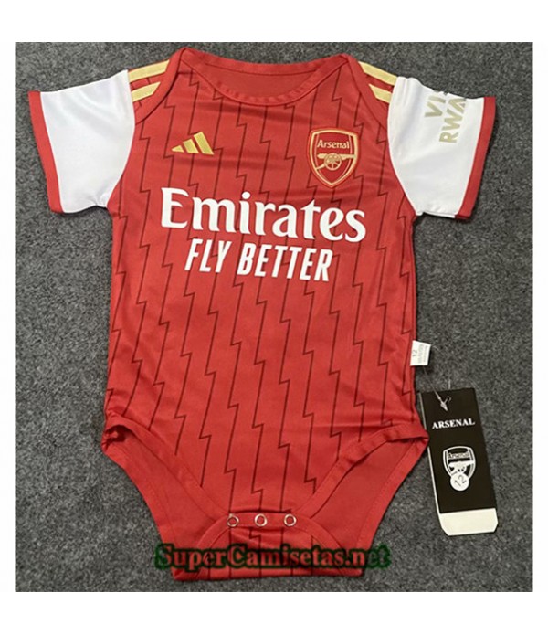 Tailandia Primera Equipacion Camiseta Arsenal Baby 2023/24