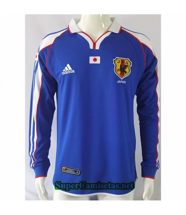 Tailandia Primera Equipacion Camiseta Clasicas Japon Manga Larga 2000