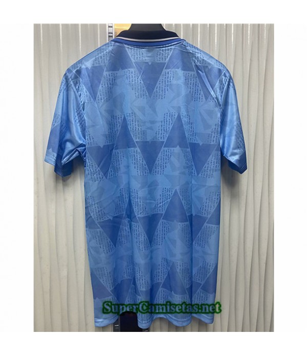 Tailandia Primera Equipacion Camiseta Clasicas Manchester City 1989 90