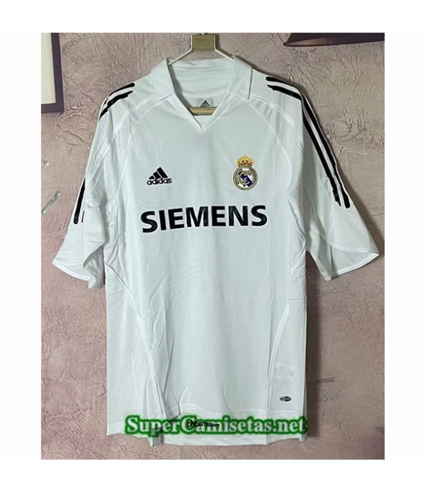 Tailandia Primera Equipacion Camiseta Clasicas Real Madrid 2005 06