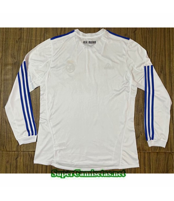 Tailandia Primera Equipacion Camiseta Clasicas Real Madrid Manga Larga 2010 11