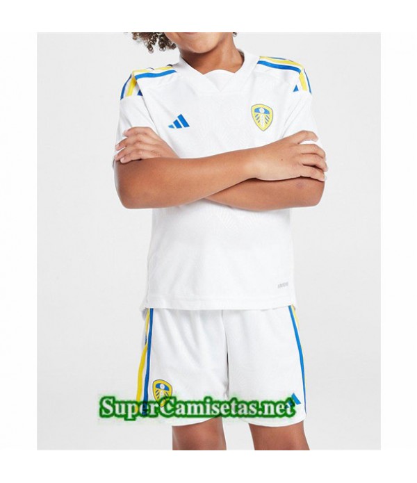 Tailandia Primera Equipacion Camiseta Leeds United Niño 2023/24