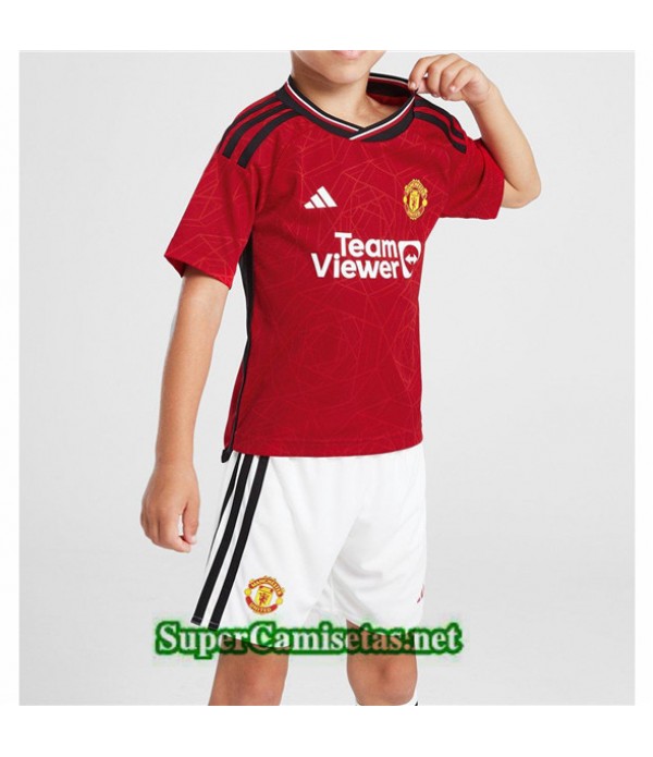 Tailandia Primera Equipacion Camiseta Manchester United Enfant 2023/24