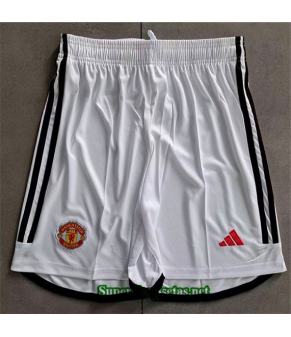 Tailandia Primera Equipacion Camiseta Pantalones Manchester United 2023/24