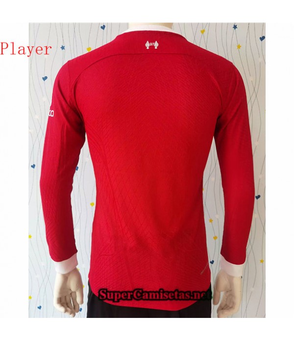Tailandia Primera Equipacion Camiseta Player Liverpool Manche Longue 2023/24