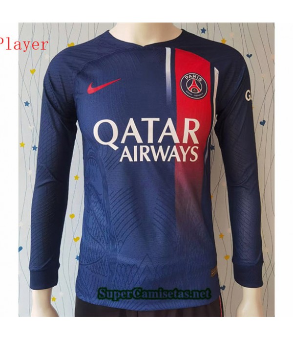 Tailandia Primera Equipacion Camiseta Player Psg Manche Longue 2023/24