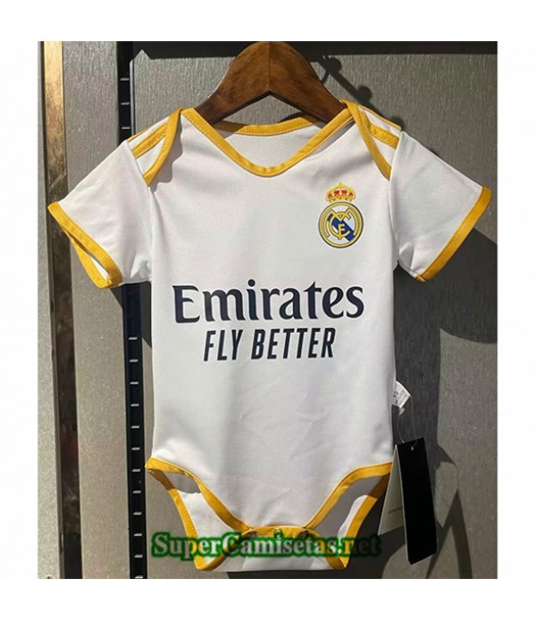 Tailandia Primera Equipacion Camiseta Real Madrid Bebé 2023/24