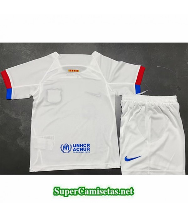 Tailandia Segunda Equipacion Camiseta Barcelona Niño 2023/24