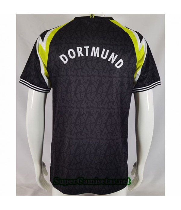 Tailandia Segunda Equipacion Camiseta Clasicas Dortmund 1995 96