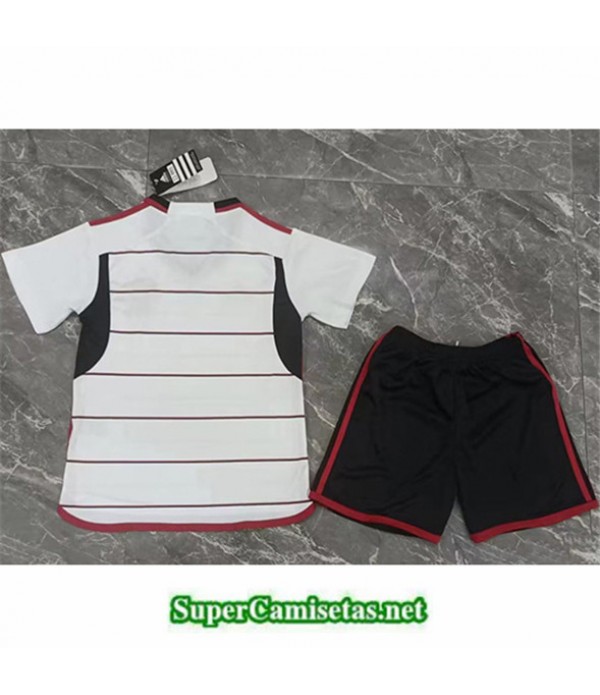 Tailandia Segunda Equipacion Camiseta Flamengo Niño 2023/24