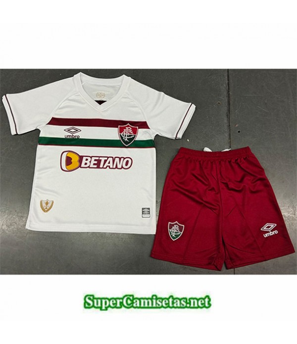 Tailandia Segunda Equipacion Camiseta Fluminense Niño 2023/24