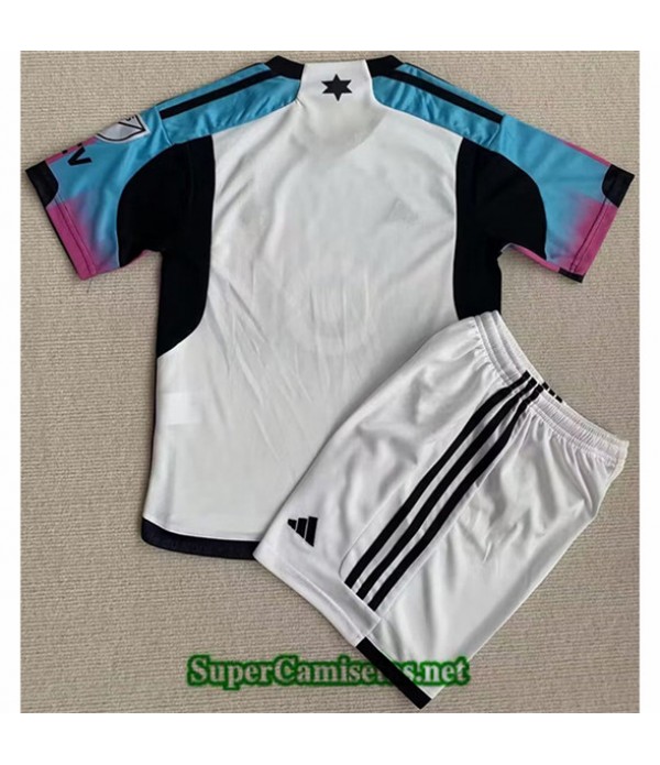 Tailandia Segunda Equipacion Camiseta Minnesota United Niño 2023/24