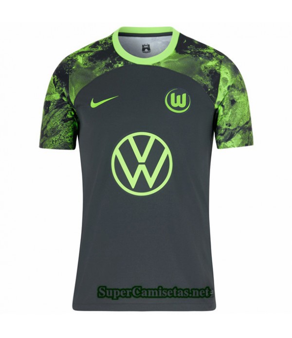 Tailandia Segunda Equipacion Camiseta Wolfsburg 2023/24