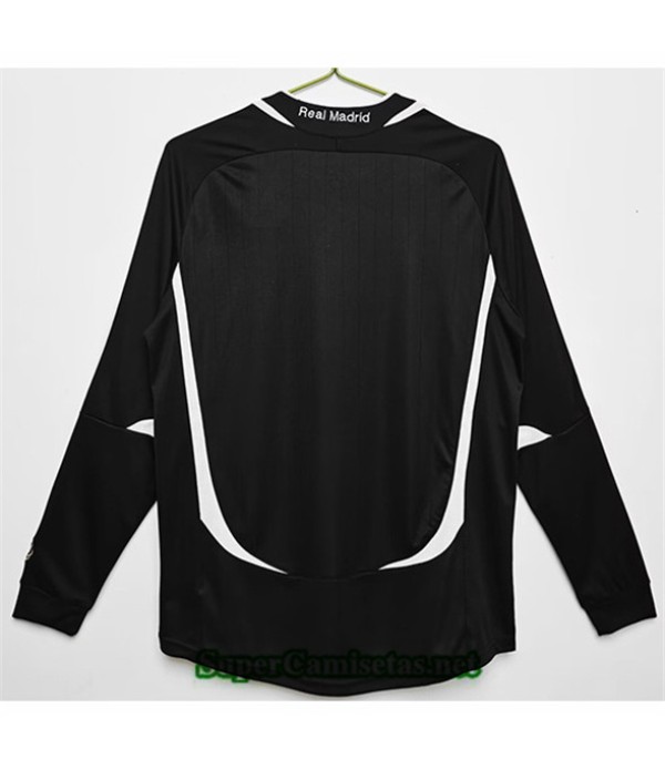 Tailandia Tercera Equipacion Camiseta Clasicas Real Madrid Manga Larga 2006 07